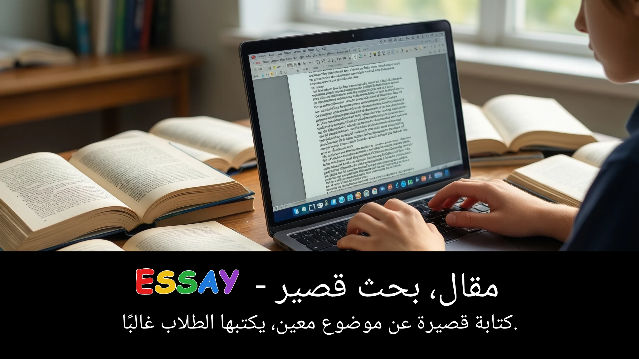 Arabic Illustration for essay